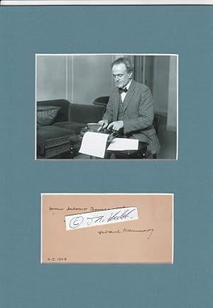 PAUL KAMMERER (1880-1926 SM) Professor Dr., österreichischer Biologe, arbeitete über die Vererbun...