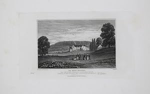 Antique Engraved Print Illustrating a Distant View of Dowdeswell House in Gloucestershire, Publis...