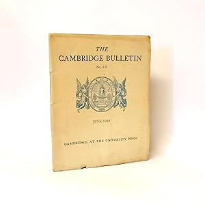 The Cambridge Bulletin No. LX