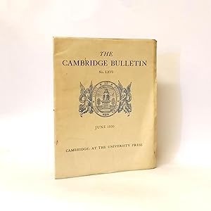 The Cambridge Bulletin No. LXVI