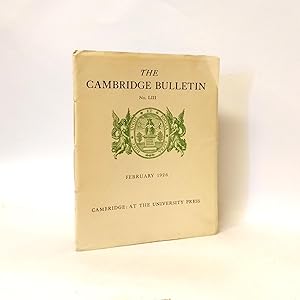 The Cambridge Bulletin No. LIII