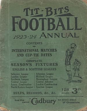 Bild des Verkufers fr Tit-Bits Football Annual 1923-24 zum Verkauf von Pastsport