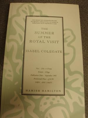 Imagen del vendedor de THE SUMMER OF THE ROYAL VISIT a la venta por Happyfish Books