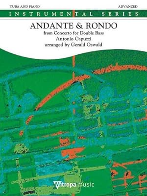 Seller image for Andante & Rondo, fr Tuba und Klavier : From Concerto for Double Bass. Schwierigkeitsgrad: Schwer for sale by AHA-BUCH