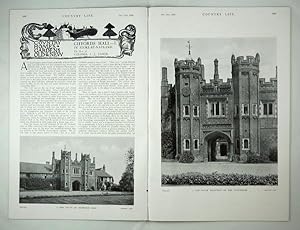Original Issue of Country Life Magazine Dated October 13th 1923 with a Main Feature on Giffords H...