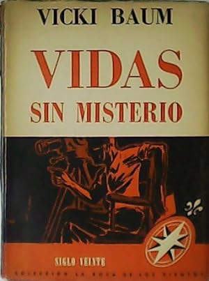 Immagine del venditore per Vidas sin misterio. venduto da Librera y Editorial Renacimiento, S.A.