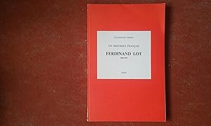 Un historien français, Ferdinand Lot 1966-1952