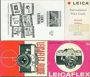 Image du vendeur pour Leica instruction manual for the Leicaflex, Leica Catalog from Leica Historical Society of America, Leicaflex Guide, Leica International Price Guide. mis en vente par Wittenborn Art Books