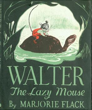 Dust Jacket only for Walter The Lazy Mouse. (Front Panel only).