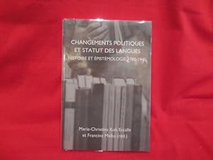 Seller image for Changements politiques et statut des langues.-Histoire et pistmologie (1780-1945). for sale by alphabets