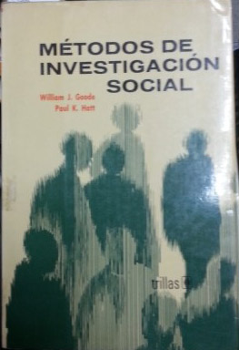 Image du vendeur pour METODOS DE INVESTIGACION SOCIAL. mis en vente par Libreria Lopez de Araujo