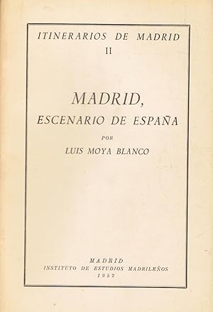 Imagen del vendedor de MADRID, ESCENARIO DE ESPAA a la venta por Librera Torren de Rueda