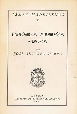 Seller image for ANATMICOS MADRILEOS FAMOSOS for sale by Librera Torren de Rueda
