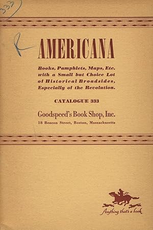 Americana [cover title]