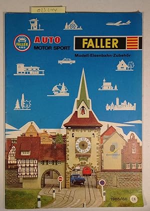 Auto Motor Sport Faller Katalog 1965/66 CH -