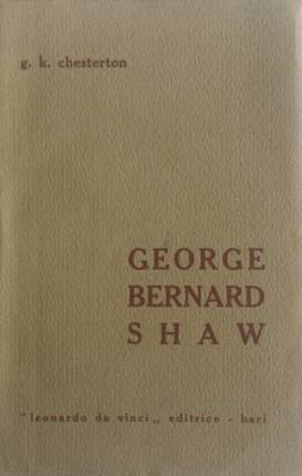 Image du vendeur pour George Bernard Shaw. mis en vente par Libreria La Fenice di Pietro Freggio