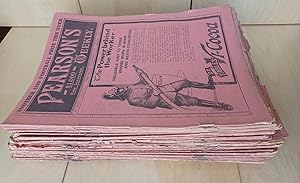 PEARSON'S WEEKLY. To Interest, To Elevate, To Amuse. 57 issues 1907 - 1912.