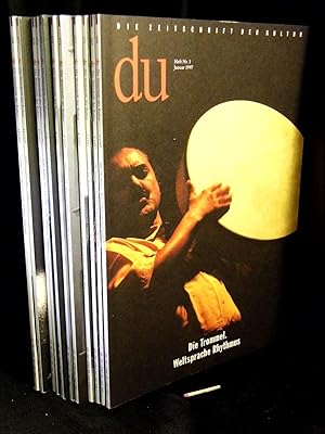 Du. Die Zeitschrift der Kultur. 1997. Heft 1-12. - Die Trommel. Weltsprache Rhythmus. + Die Rhone...