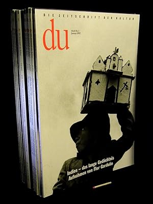 Du. Die Zeitschrift der Kultur. 1992. Heft 1-12. - Indios - das lange Gedächtnis. Aufnahmen von F...