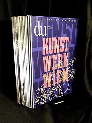 Du. Die Zeitschrift der Kultur. 1995. Heft 1-12. - Kunstwerk Wien. + Extrem etwas tun. 19 unbeirr...