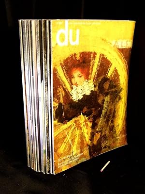 Du. Die Zeitschrift für Kunst und Kultur. 1985. Heft 1-2, 4-12. - Pierre Bonnard. Kunstprojekte i...