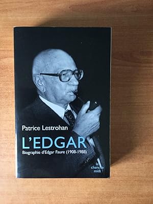 Immagine del venditore per L'EDGAR biographie d'Edgar Faure ( 1908-1988) venduto da KEMOLA