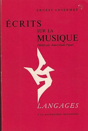 Ecrits sur la musique