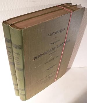 Imagen del vendedor de Mitteilungen der Deutschen Dendrologischen Gesellschaft, 36. Jahrgang (Finnland-Buch), 1926 I. / (Jahrbuch), 1926, II. [komplett u. in 2 Bnde gebunden]. a la venta por Kunze, Gernot, Versandantiquariat