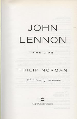 Seller image for John Lennon: The Life: signed copy for sale by lamdha books