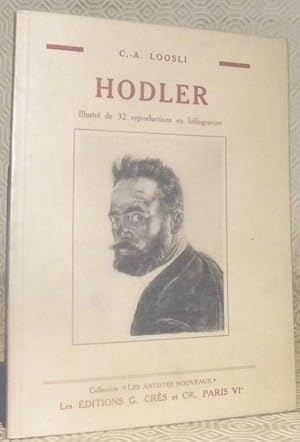 Imagen del vendedor de Hodler. Illustr de 32 reproductions en hliogravure. Collection Les artistes nouveaux. a la venta por Bouquinerie du Varis