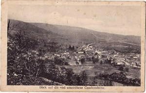 Bild des Verkufers fr Blick auf die viel umstrittene Combreshhe. Ansichtskarte in Lichtdruck. Abgestempelt Feldpost 01.04.1916. zum Verkauf von Antiquariat Heinz Tessin