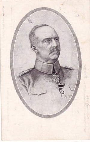 Seller image for Generalleutnant von Ludendorff. Postkarte in Lichtdruck. Abgestempelt Niederscheiden (Sieg) 08.11.1926. for sale by Antiquariat Heinz Tessin