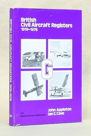 Imagen del vendedor de British Civil Aircraft Registers 1919-1978 a la venta por George Longden