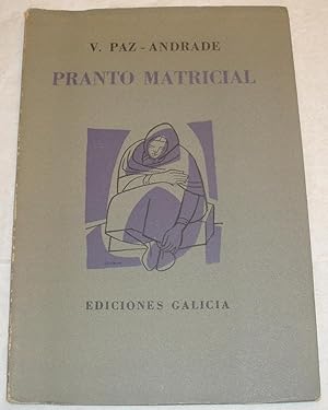 Imagen del vendedor de Pranto matricial. a la venta por Aaromadelibros