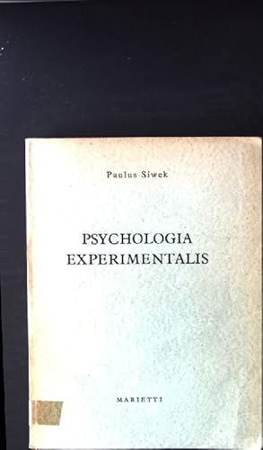 Psychologia Experimentalis