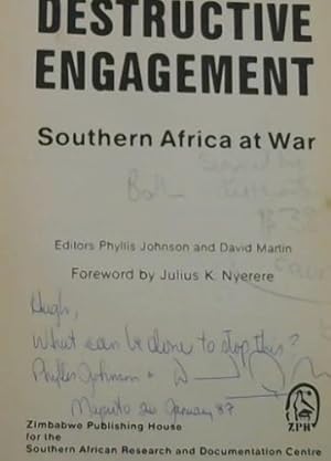 Seller image for Destructive Engagement for sale by Chapter 1