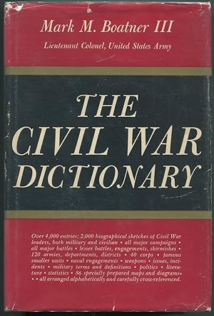 Seller image for The Civil War Dictionary for sale by Between the Covers-Rare Books, Inc. ABAA