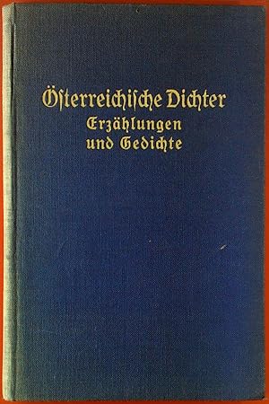 Seller image for sterreichische Dichter. Erzhlungen und Gedichte. for sale by biblion2