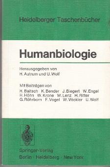 Image du vendeur pour Humanbiologie. Ergebnisse und Aufgaben. mis en vente par Buchversand Joachim Neumann