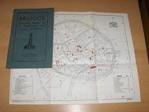 BRÜGGE (BRUGES) - Illustrierter Führer mit 15 Abbildungen und einem Stadtplane.
