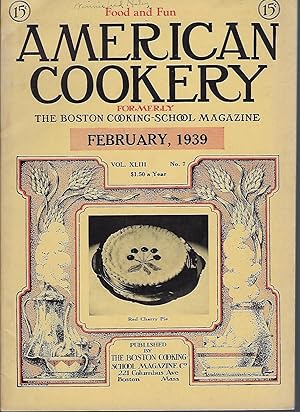 Seller image for American Cookery Vol. XLIII No. 7 February 1939 for sale by Turn-The-Page Books