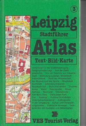 Leipzig. Tourist Stadtführer-Atlas.