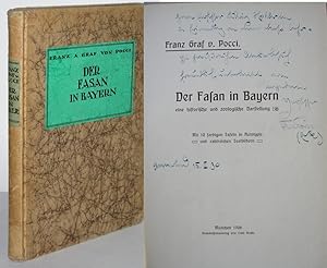 Der Fasan in Bayern Eine historische und zoologische Darstellung. Mit 10 farbigen Tafeln in Autoy...