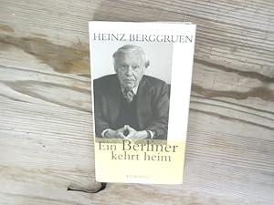 Seller image for Ein Berliner kehrt heim. Elf Reden (1996 - 1999). for sale by Antiquariat Bookfarm
