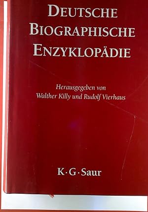 Bild des Verkufers fr Deutsche biographische Enzyklopdie. Band 4, Gies - Hessel. zum Verkauf von biblion2