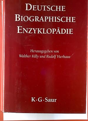 Bild des Verkufers fr Deutsche biographische Enzyklopdie. Band 6, Kogel - Maxsein. zum Verkauf von biblion2