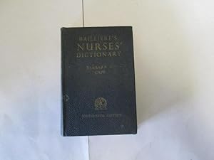 Immagine del venditore per Nurses' Dictionary venduto da Goldstone Rare Books