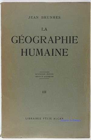 Immagine del venditore per La gographie humaine, Tome III Illustrations Hors texte venduto da Librairie du Bassin