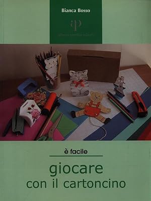 Bild des Verkufers fr Giocare con il cartoncino zum Verkauf von Librodifaccia