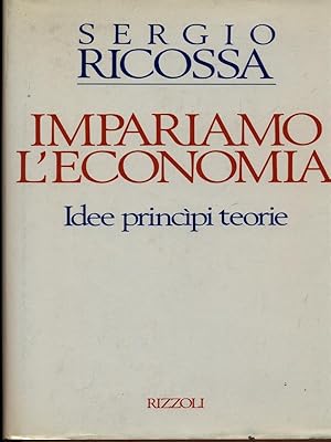Bild des Verkufers fr Impariamo l'economia zum Verkauf von Librodifaccia